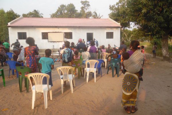 Christ group meeting in Mozambique.