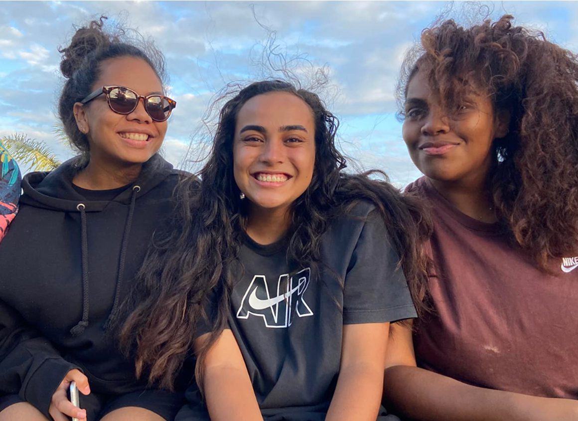 smiling girls