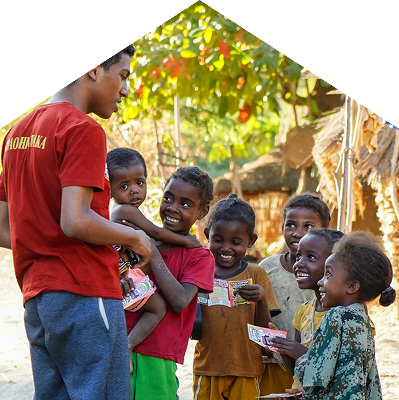 children smiling